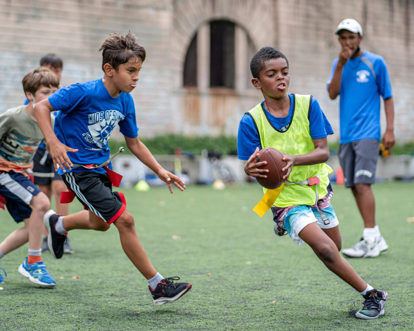 NYC Kids Flag Football League - Fastbreak Sports